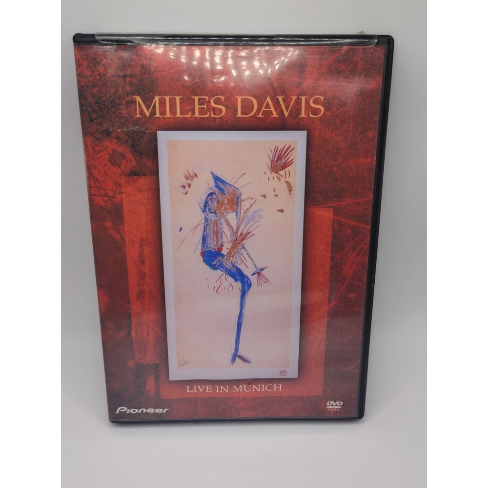 Miles Davis DVD Live in Munich 2 Disc set 1988 Clamshell Thick Case